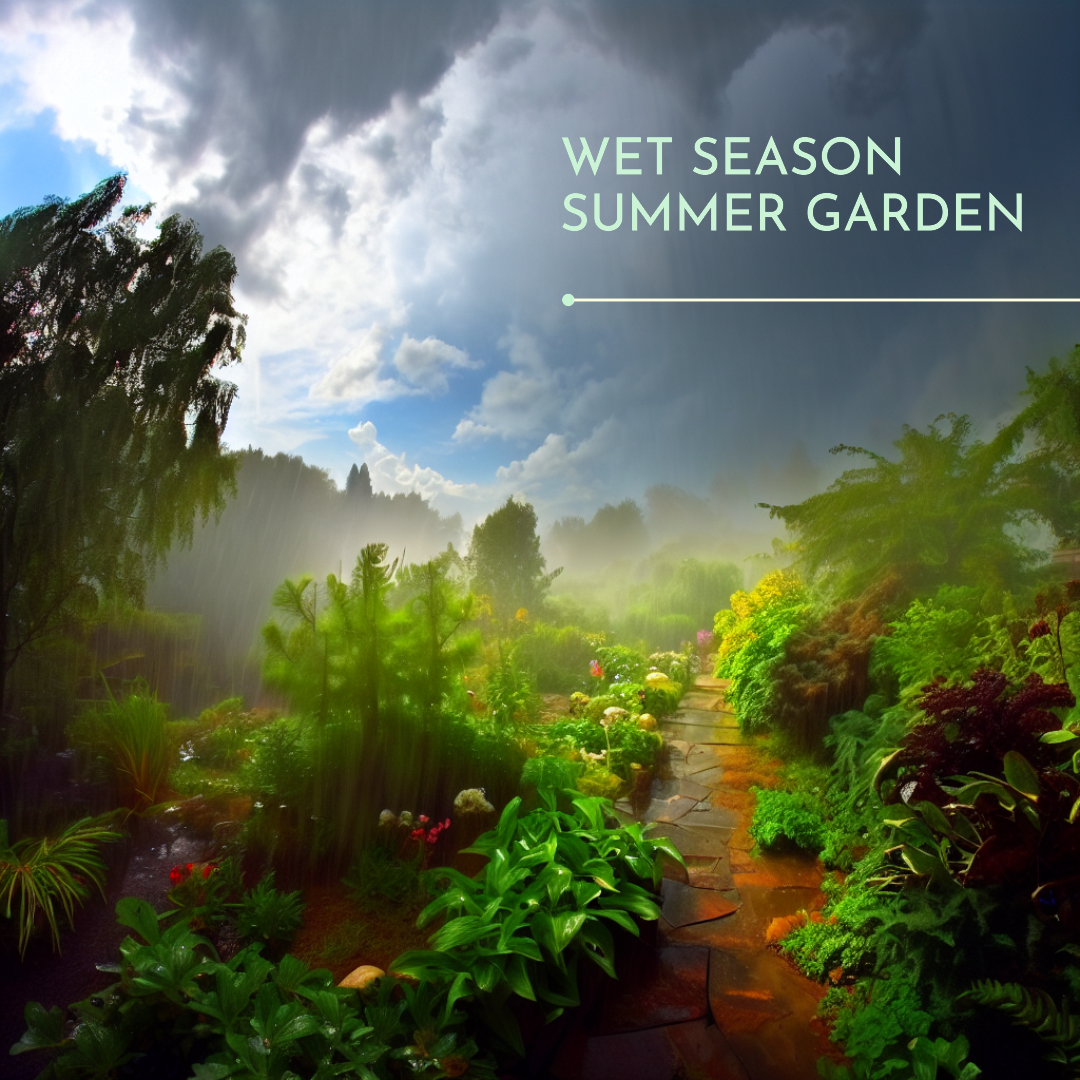 Wet Season Summer Garden